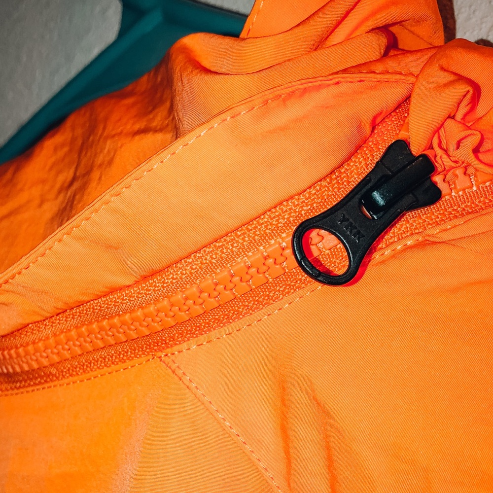 XL ORANGE NIKE WINDBREAKER - Picture 3 of 6
